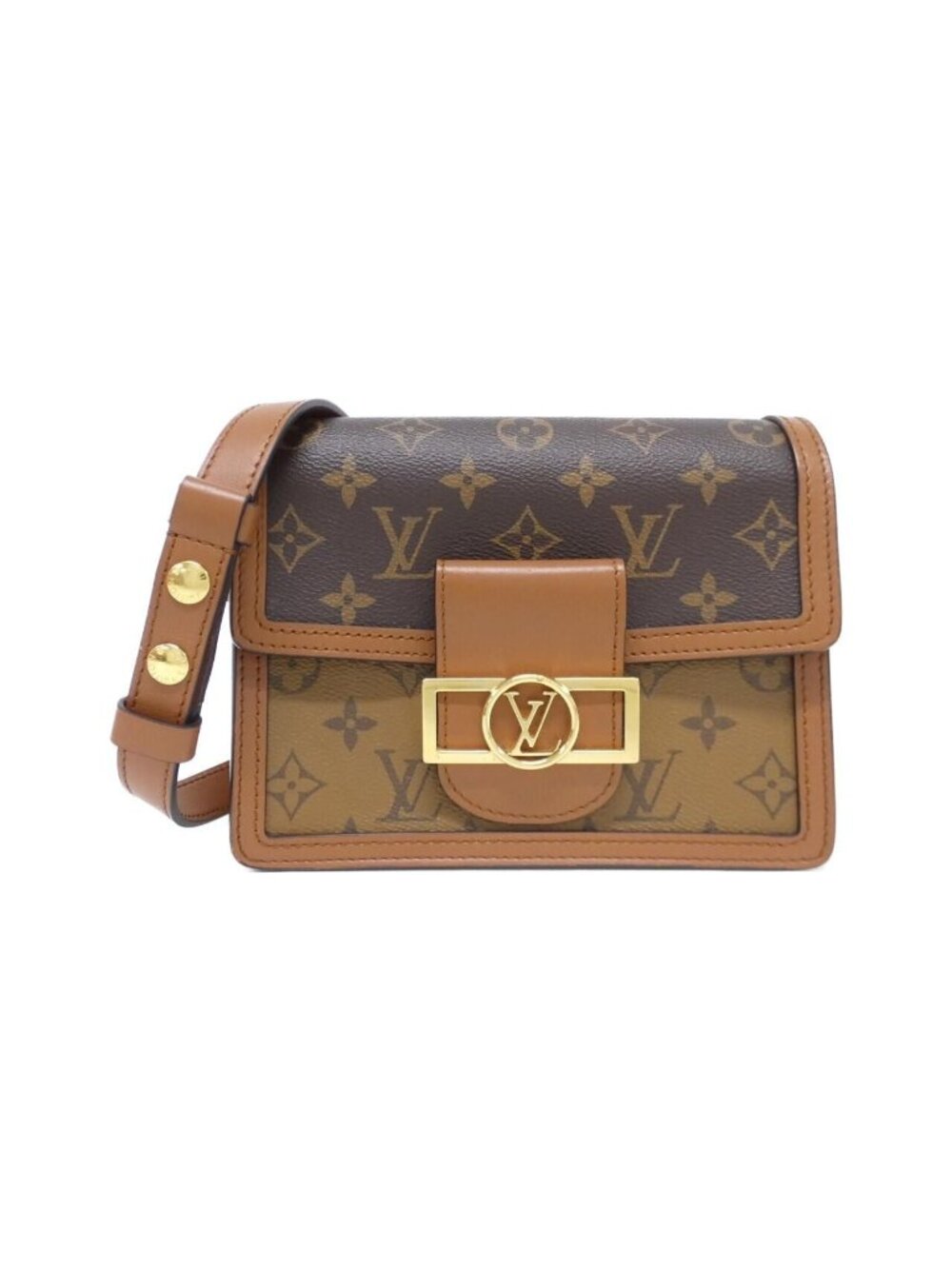 Louis Vuitton Monogram Reverse Dauphine Shoulder Bag